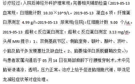 6旬老人“交通性脑积水”，新华医生进行腰椎穿刺术